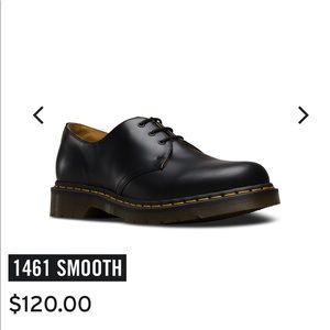 Dr. Marten classic 1461 smooth shoe